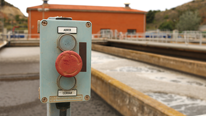 EDARPeñónDelCuervo Imagen de las instalaciones de la EDAR Peñón del Cuervo